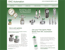 Tablet Screenshot of okcautomation.com